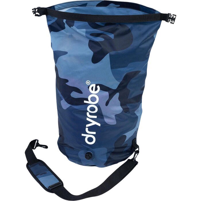 2024 Dryrobe Compresin Travel Bolsa V3 - Blue Camo / Blue